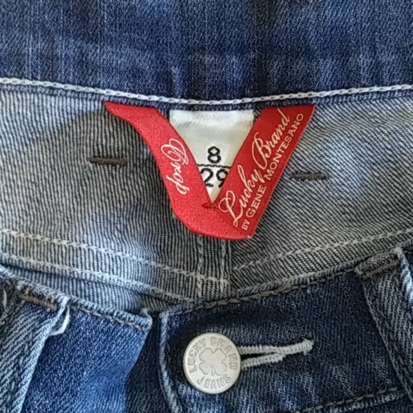 Lucky classic rider crop jeans, EUC - Picture 3 of 7